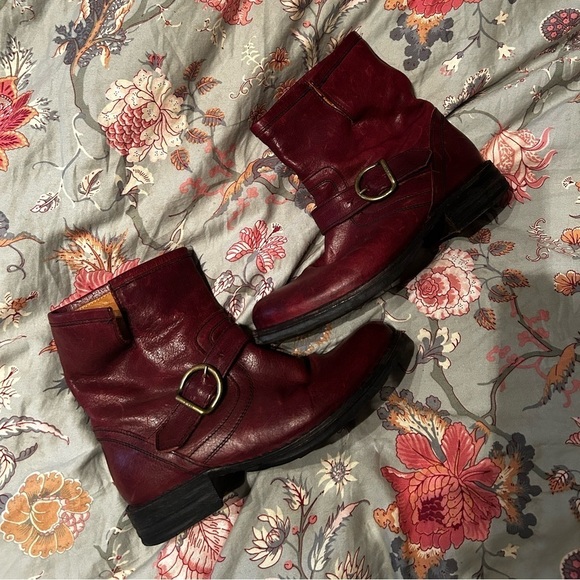 FIORENTINI + BAKER “ Eternity Eli “ Biker Boot ** RED** - sz35 - Picture 2 of 9